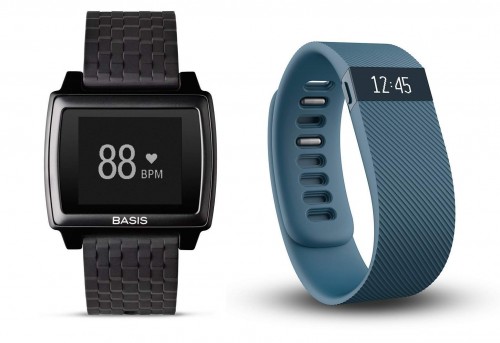 Basis Peak и трекер Jawbone UP 3