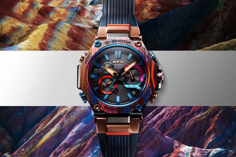 Casio пробует радугу с новым MT-G G-Shock