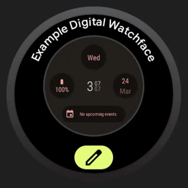 Вот как должна выглядеть стандартная Wear OS 3 на часах сторонних производителей