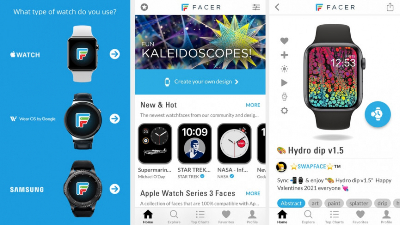 Как использовать Facer для умных часов Apple Watch и Samsung Galaxy