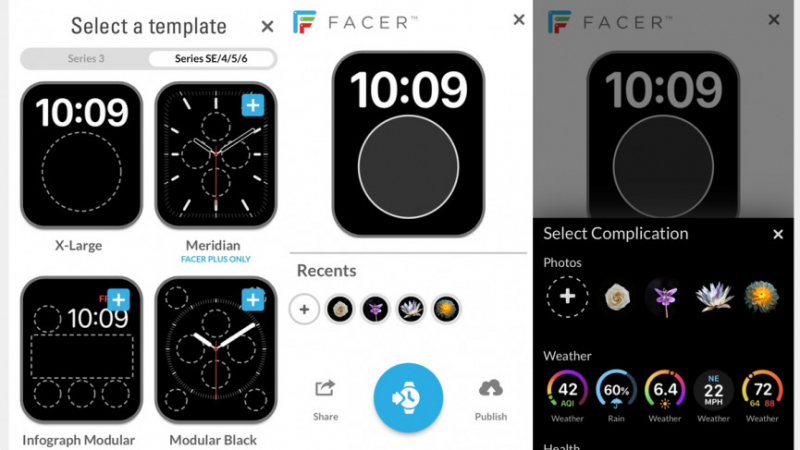 Как использовать Facer для умных часов Apple Watch и Samsung Galaxy