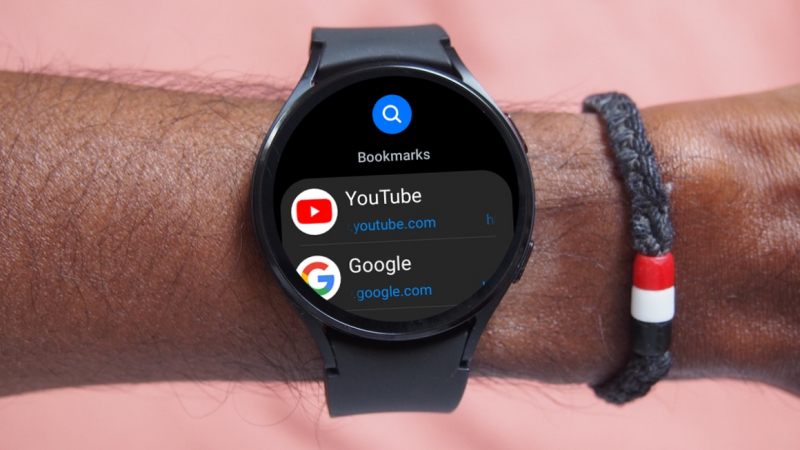 Веб-браузер Samsung Galaxy Watch 4 подключается ко всем часам Wear OS