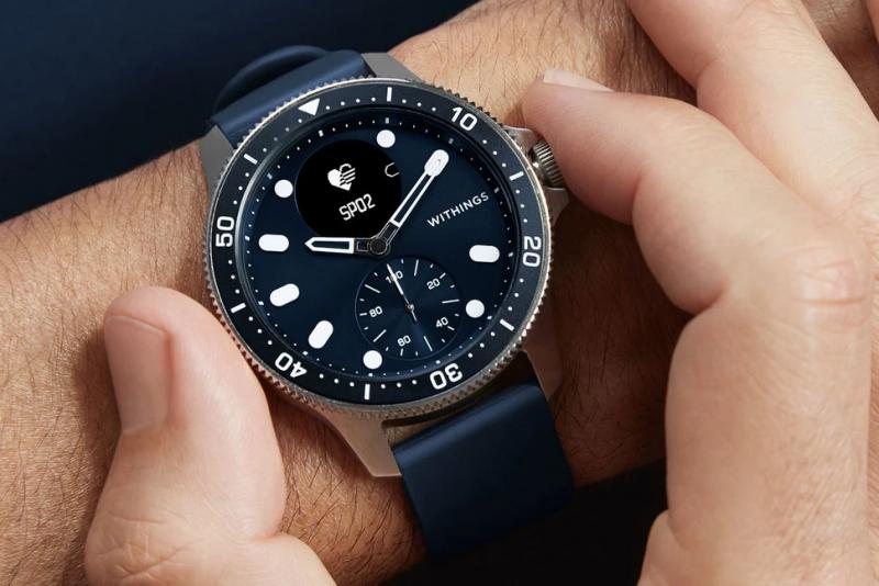 Последние гибридные умные часы ScanWatch Horizon от Withings - первое предложение компании для дайверов класса люкс