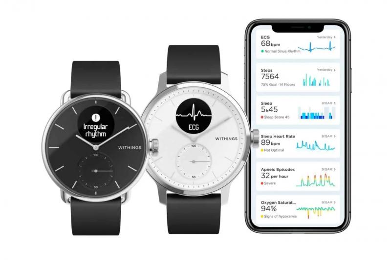 Withings ScanWatch, наконец, доступен в США
