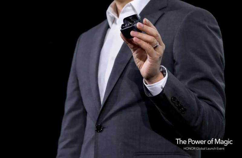 Наушники HONOR Earbuds 3 Pro с мониторингом температуры, адаптивным шумоподавлением 46 дБ